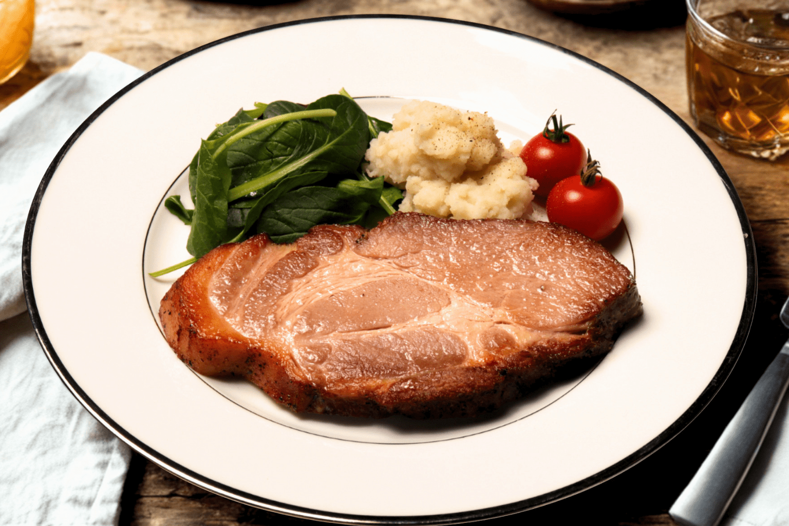 低温調理 ポークステーキ（不定貫約2.6kg）｜カット自在・味付け済み｜しっとりやわらか