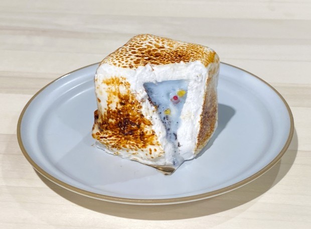 焼きマシュマロアイス（ぱちぱちミント＆クッキー）｜炙るだけ1分提供｜キッチンカーやカフェに