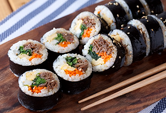 ごま油香るプルコギキンパ